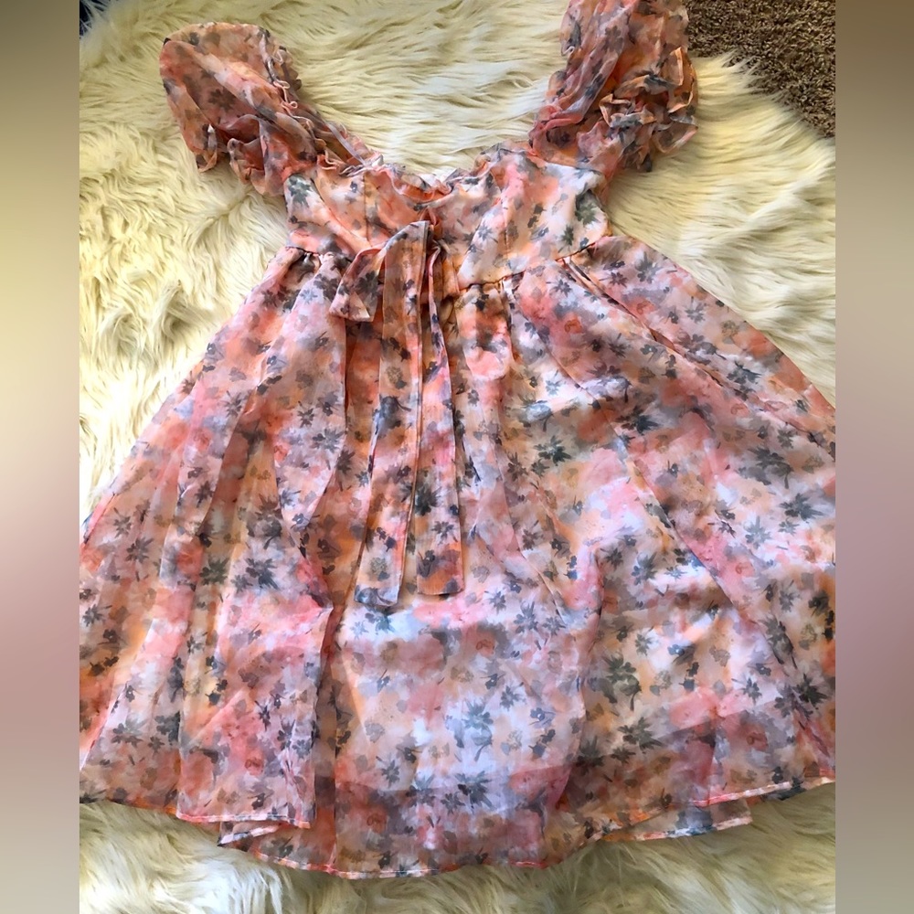 Shein floral dress size 4